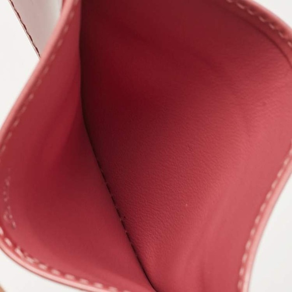 Cartier Pink Leather Happy Birthday Card Holder- NEW with Box and Dust Bag! - Picture 5 of 8